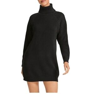 2/$20 Black Turtle neck sweater dress